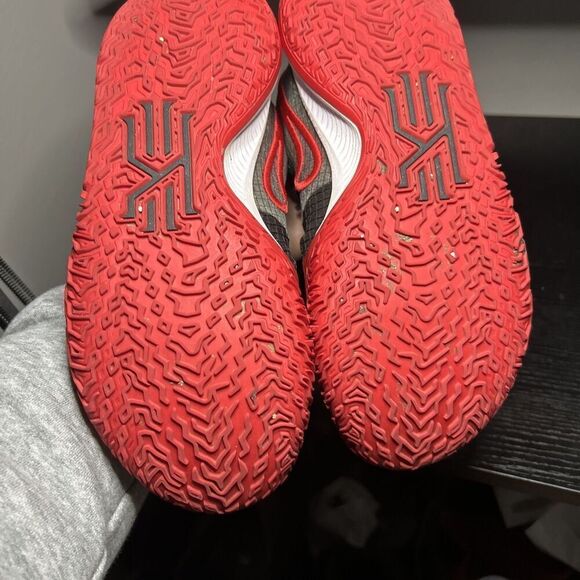 Nike Kyrie 4 TB Low Black Red Basketball Shoes - Men's Size 6.5 (DA7803-002) - Picture 12 of 12